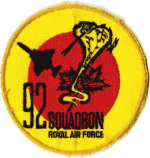 Patch No 92 Squadron RAF Germany